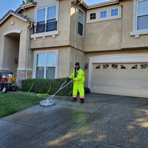 rain is not enough to clean windows and sidewalks