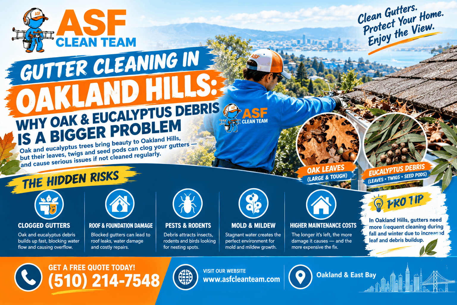 Gutter Cleaning in Oakland